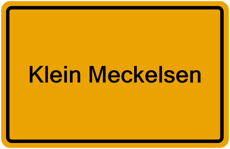 Handelsregisterauszug Klein Meckelsen